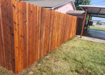 Professional Wood Fence Installation